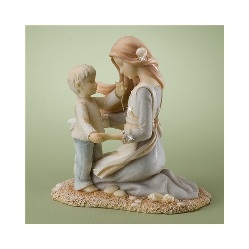 mother son figurines