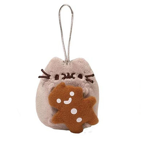 pusheen gingerbread plush