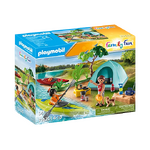Playmobil Family Fun - Campsite with Campfire
