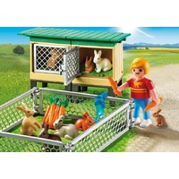 playmobil rabbit pen