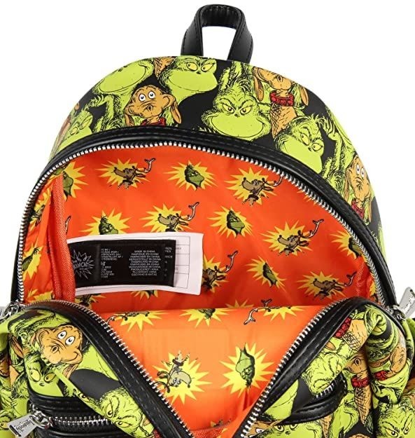 Loungefly Dr Seuss - The Grinch & Max US Exclusive Mini Backpack