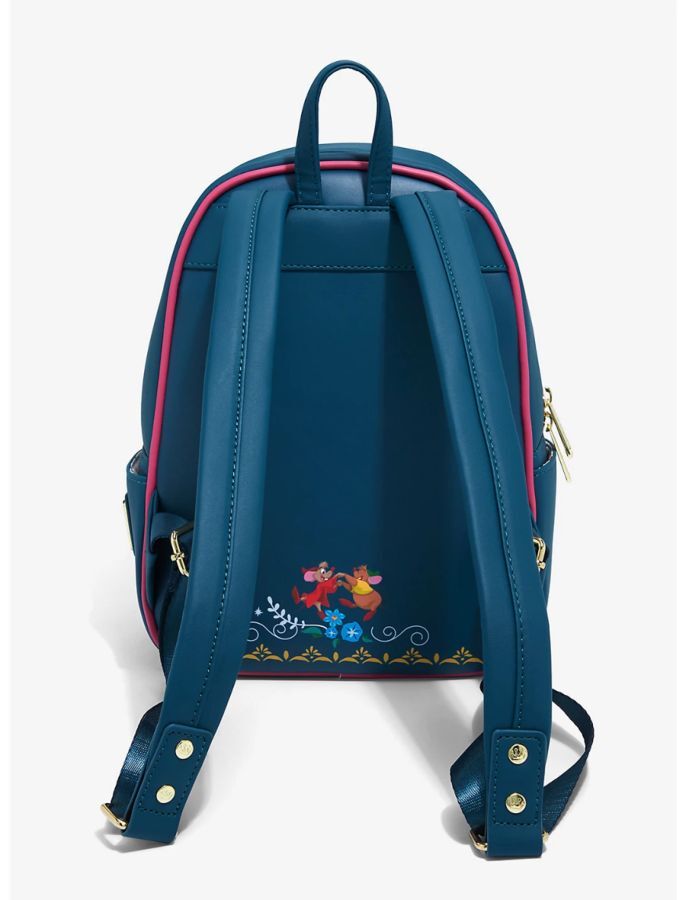 Loungefly Disney Sleeping Beauty Floral Fairy Godmothers Mini Backpack