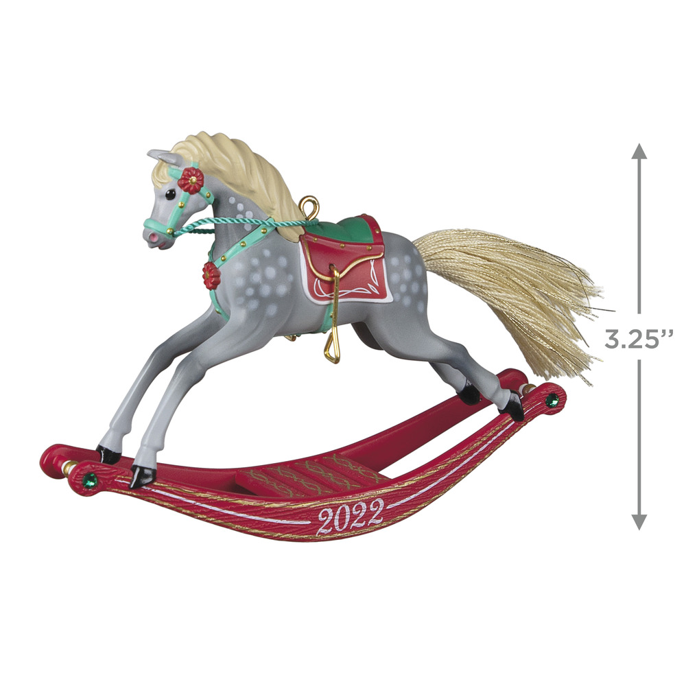 2022 Hallmark Keepsake Ornament Rocking Horse Memories