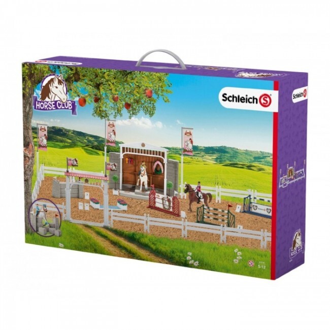 Schleich hot sale jumping set