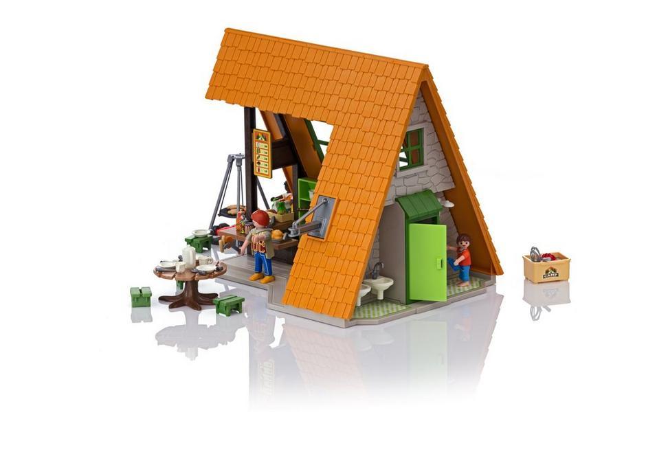 Playmobil Summer Fun Camping Caravan Building Set - Build and