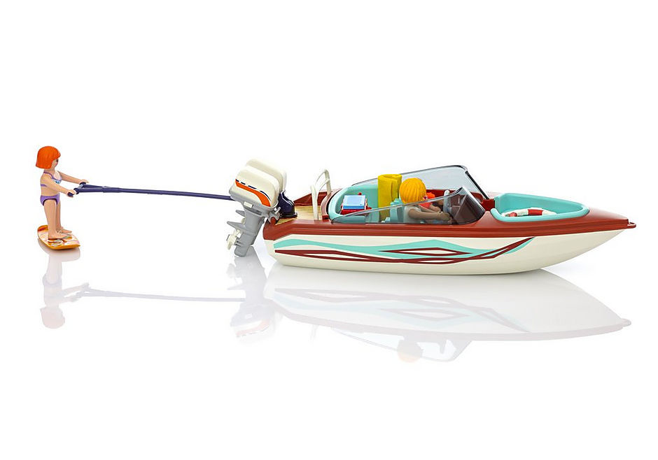 Playmobil speedboat with sales underwater motor