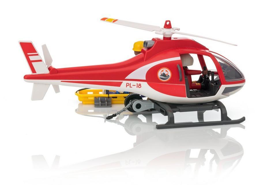 Playmobil 9127 store mountain rescue helicopter