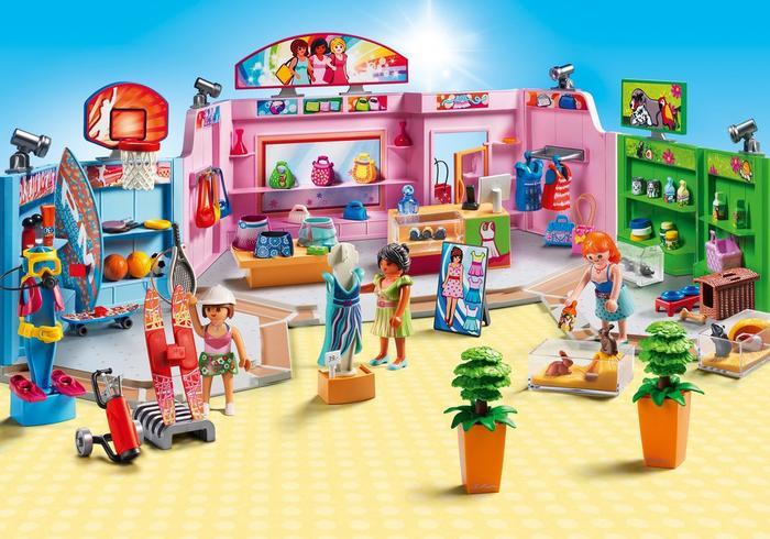 Playmobil City Life Baby Store Building and Accesories 9079 w open marked  box