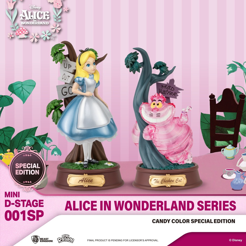 Mini Diorama Stage-001-Alice in Wonderland Series Set