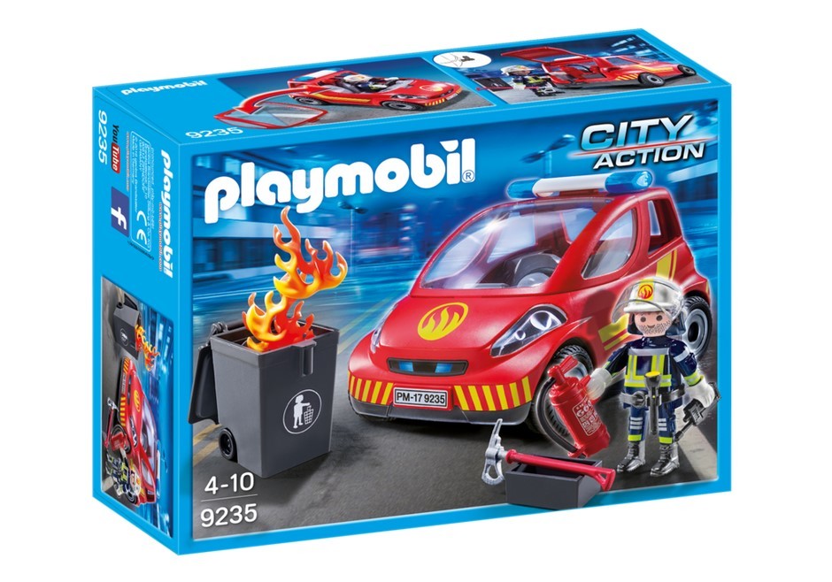 Playmobil Firefighter Man with Accessories