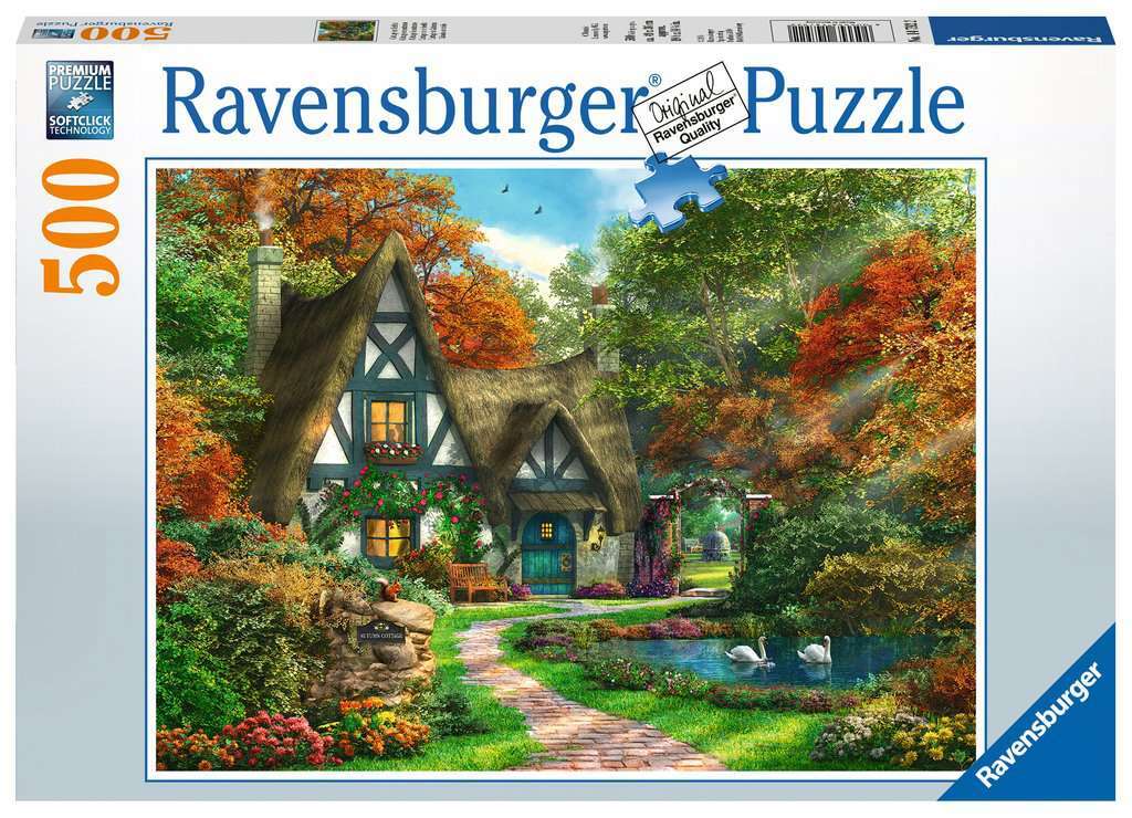 Ravensburger Jigsaw Puzzle 500pc - Cottage In Autumn