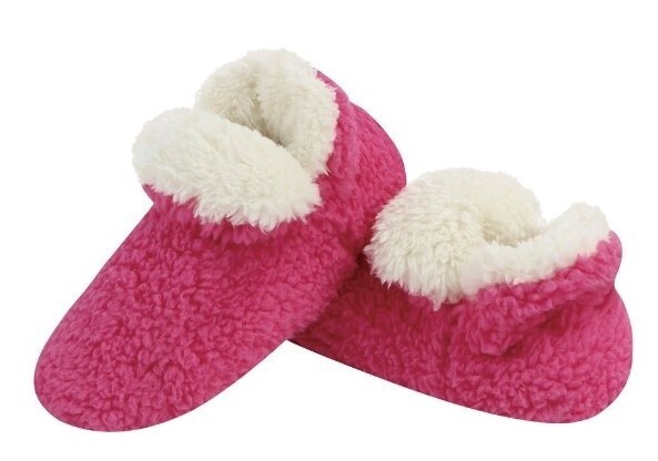 Slumbies Ladies The Betti Bootie Hot Pink