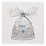 Lladro Christmas Bell 2004 Ornament