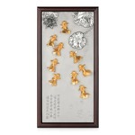 Royal Selangor Auspicious & Oriental - Gilt Oriental Goldfish Plaque