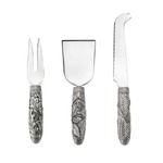 Royal Selangor Woodland - Cheese Knife Trio