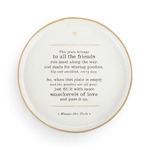 Winnie The Pooh Gifting - Friendship Giving Plate