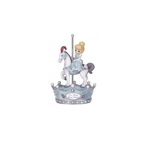 Disney Precious Moments - Cinderella on Carousel