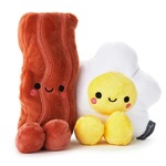 Hallmark Better Together Magnetic Plush - Bacon and Eggs