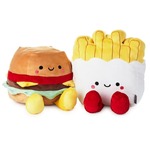 Hallmark Better Together Magnetic Plush - Burger and Fries - Large