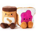 Hallmark Better Together Magnetic Plush - Peanut Butter and Jelly