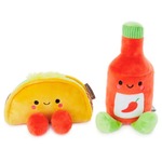 Hallmark Better Together Magnetic Plush - Taco and Hot Sauce
