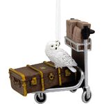 Hallmark Resin Hanging Ornament - Harry Potter Luggage Trolley with Hedwig