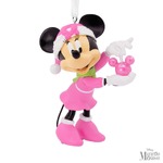 Hallmark Resin Hanging Ornament - Disney Minnie with Ornament