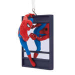 Hallmark Resin Hanging Ornament - Marvel Spider-Man on Window