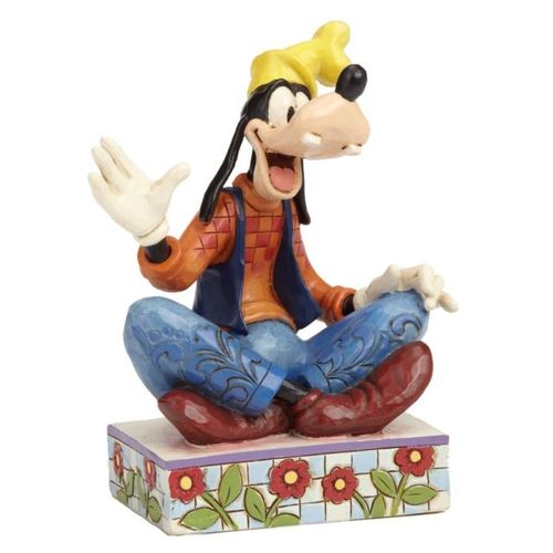 UNBOXED - Jim Shore Disney Traditions - Goofy Gawrsh! Personality Pose Figurine