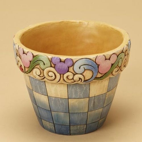 Jim Shore Disney Traditions - Mickey Mouse garden pot