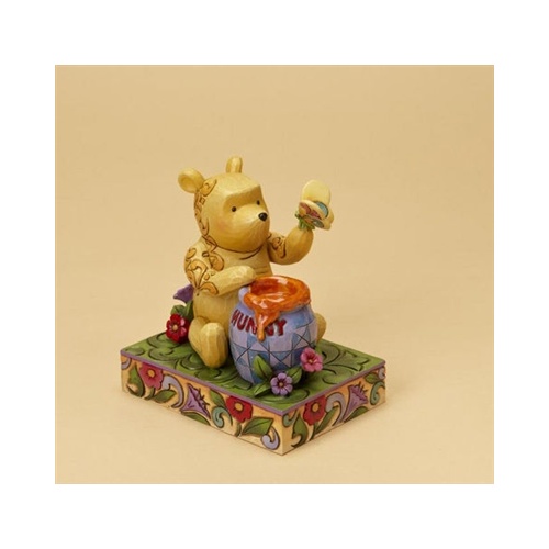 Jim Shore Disney Traditions - Winnie the Pooh with Honey and Butterfly Figurine