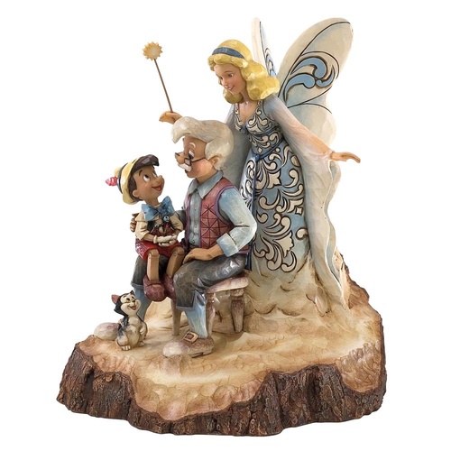 Jim Shore Disney Traditions - Pinocchio Wishing Upon a Star figurine