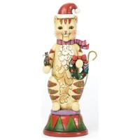 Jim Shore Heartwood Creek - Christmas Cat Nutcracker