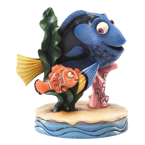 Jim Shore Disney Traditions - Nemo & Dory Floating Friendship Figurine