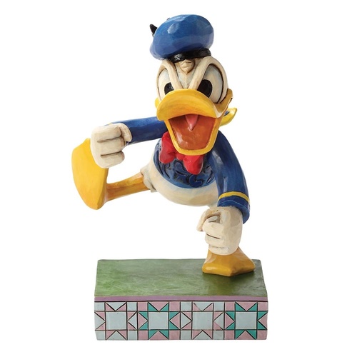 Jim Shore Disney Traditions - Donald Duck Fowl Temper figurine