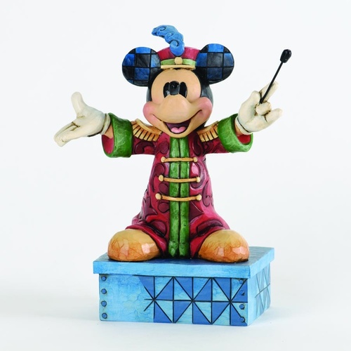 Jim Shore Disney Traditions - Mickey Mouse Band Leader Mickey Figurine