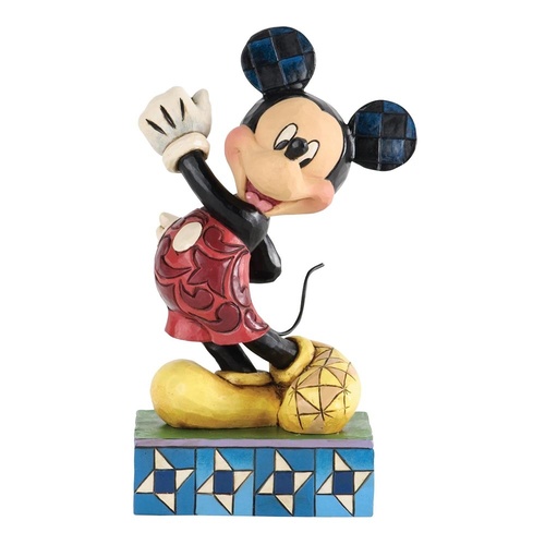 Jim Shore Disney Traditions - Mickey Mouse Modern Day Mouse figurine