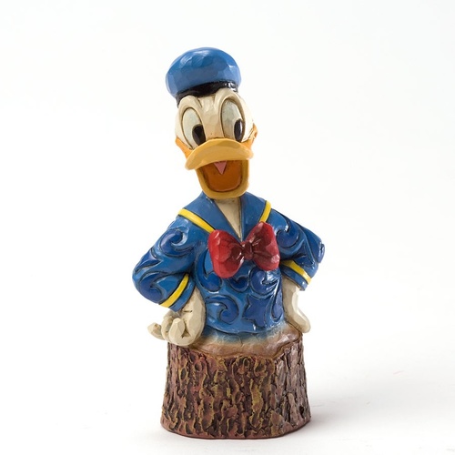 Jim Shore Disney Traditions - Donald Duck Carved By Heart Figurine