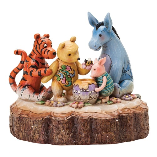 Jim Shore Disney Traditions - Winnie the Pooh Carved by Heart