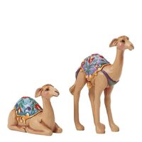 Jim Shore Heartwood Creek - Nativity Camels Set of 2 Mini Figurines