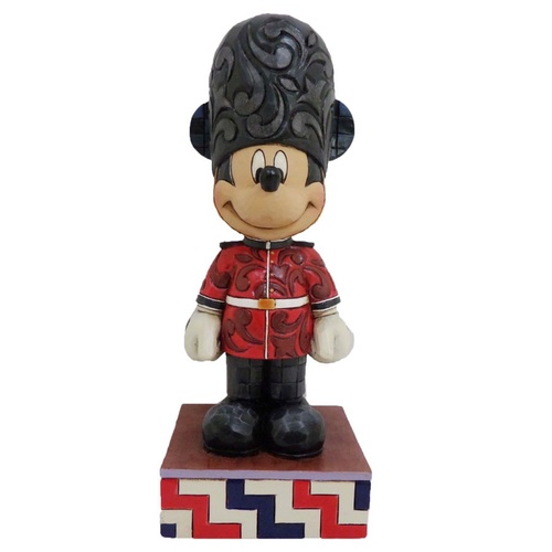 Jim Shore Disney Traditions - Mickey Around The World - Greetings From England