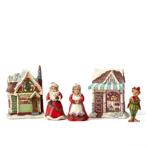 Heartwood Creek Classic - Christmas Village 5 piece Mini gift set