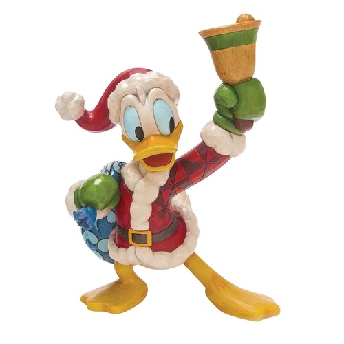 Jim Shore Disney Traditions - Donald Duck - Ring in the Holidays