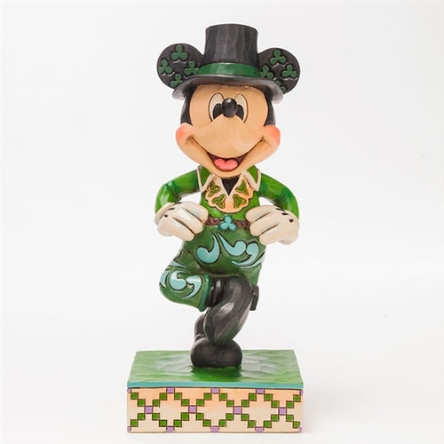 Jim Shore Disney Traditions - Mickey Around The World - Greetings From Ireland