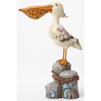 PRE PRODUCTION SAMPLE - Jim Shore Heartwood Creek - Pelican Figurine