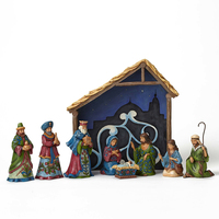 Heartwood Creek Classic - Nine Piece Nativity Set