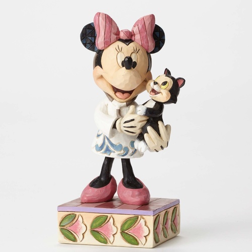 Jim Shore Disney Traditions - Veterinarian Minnie Tender Love and Care Figurine