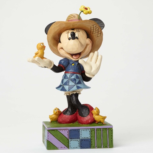 Jim Shore Disney Traditions - Farmer Minnie Country Life Figurine