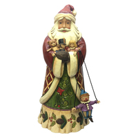 Heartwood Creek Classic - Santa Holding Toys - Tidings From Toyland