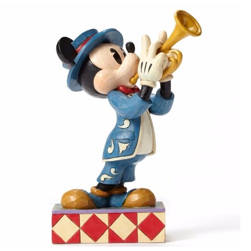 Jim Shore Disney Traditions - Mickey Mouse Bugle Boy Figurine